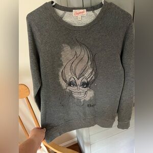 Disney Ursula crew neck sweatshirt